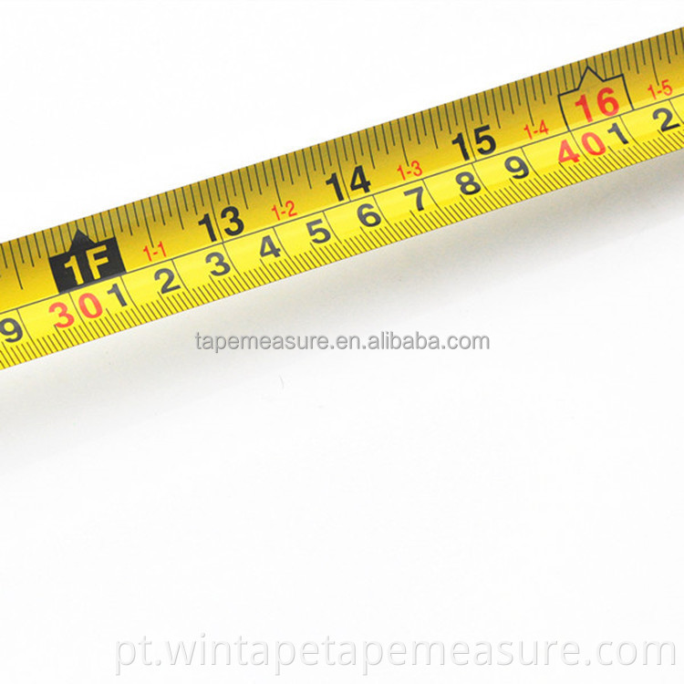 7.5m 25ft Construction Tools Tape Measure Logo Flexible Water Proof Steel Customized